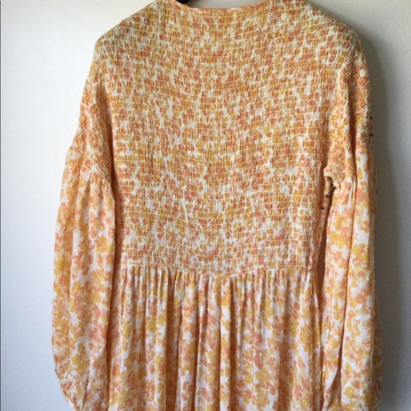 FREE PEOPLE KADENCE ROBE BEADED DUSTER KIMONO DRESS SZ M Spell - Picture 5 of 14